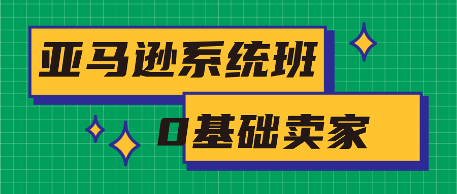 亚马逊系统班，专为0基础卖家量身打造，亚马逊运营流程与架构-温暖资源库