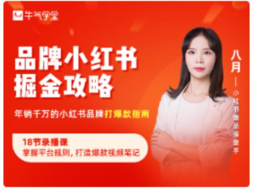 品牌小红书掘金攻略，年销千万的小红书品牌打爆款指南-温暖资源库