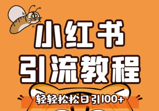 小红书运营引流全系列课程，每天引流100精准粉-温暖资源库