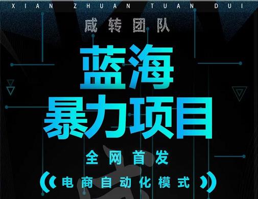 引流哥蓝海暴力躺赚项目：无需发圈无需引流无需售后，每单赚50-500（教程+线报群)-温暖资源库