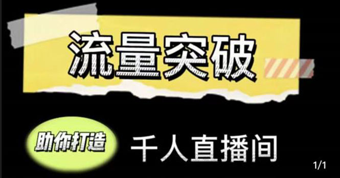 直播运营实战视频课，助你打造千人直播间（14节视频课）-温暖资源库