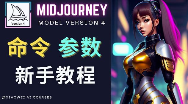 Midjourney新手入门教程，轻松创作顶级图像，命令参数-新手教程-温暖资源库