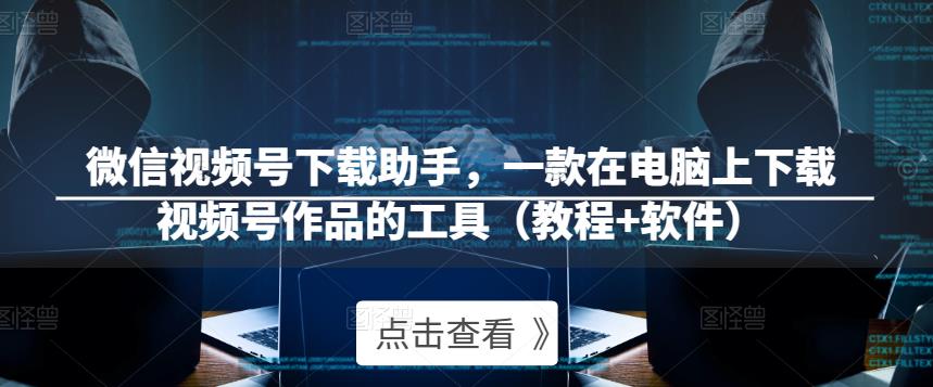 微信视频号下载助手，一款在电脑上下载视频号作品的工具（教程+软件）-温暖资源库