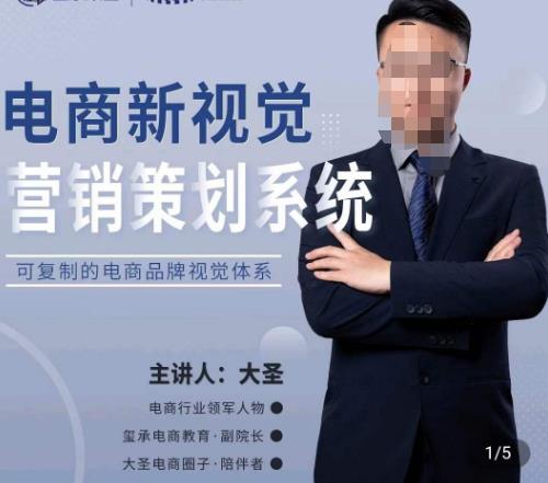 大圣·电商新视觉营销策划系统，可复制的电商品牌视觉识别系统-温暖资源库