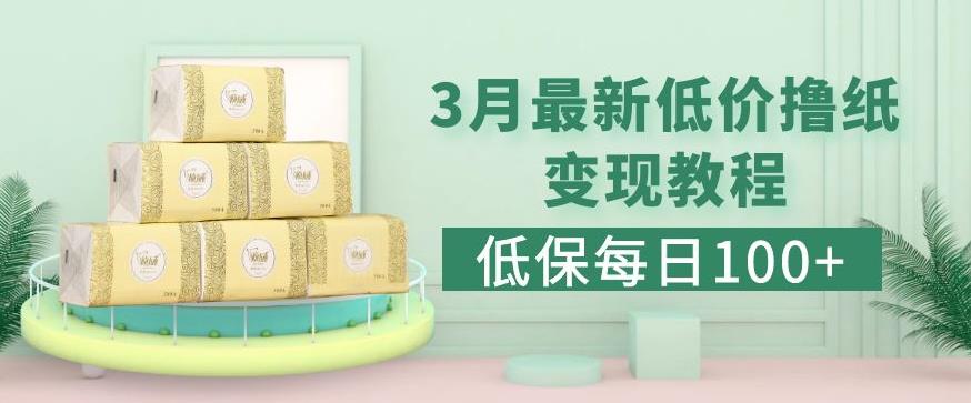 低保(每日100+)3月最新拼多多果冻宝盒低价撸纸变现+销售详细教程-温暖资源库