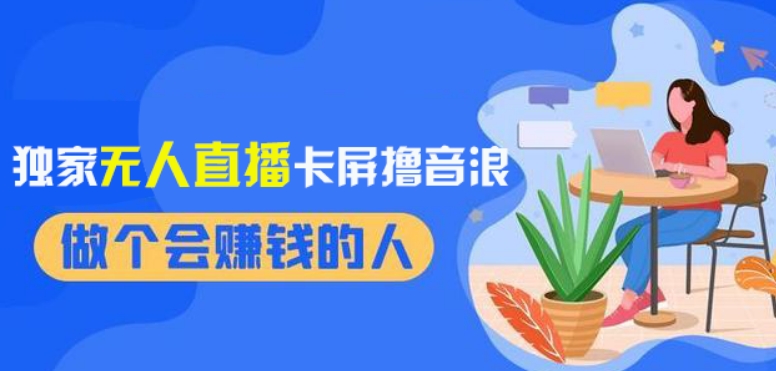 2024独家无人直播卡屏撸音浪，12月新出教程，收益稳定，无需看守，轻松上手日入1000+【揭秘】-温暖资源库