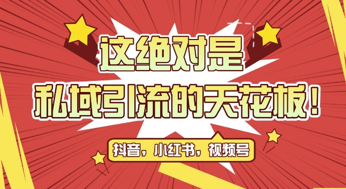 最新首发全平台引流玩法，公域引流私域玩法，轻松获客500+，附引流脚本，克隆截流自热玩法【揭秘】-温暖资源库