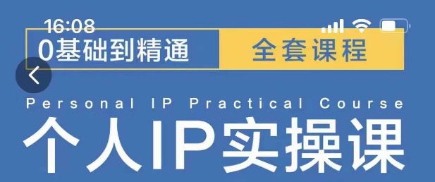 操盘手思维、个人IP、MCN孵化打造千万粉丝IP的运营方法论-温暖资源库