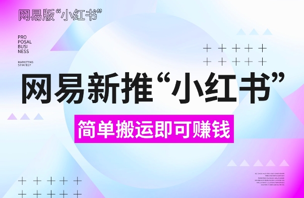 网易官方新推“小红书”，搬运即有收益，新手小白千万别错过(附详细教程)【揭秘】-温暖资源库
