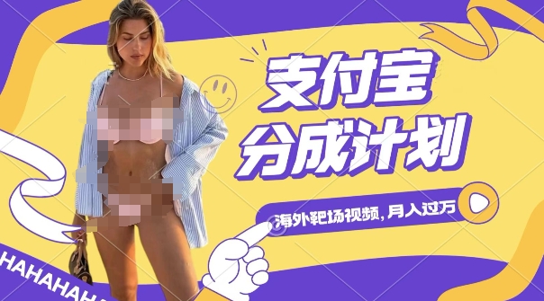 利用海外靶场射击视频，挣支付宝分成收益，轻松月入过W【揭秘】-温暖资源库