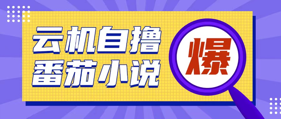 首发云手机自撸小说玩法，10块钱成本可撸200+收益操作简单【揭秘】-温暖资源库