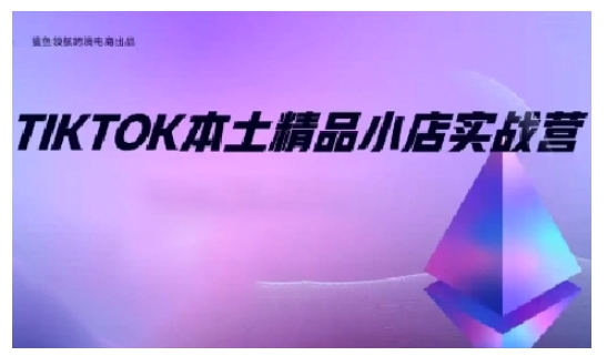 TikTok本土精品小店出海实战营，从入门到高阶，不止0-1!-温暖资源库