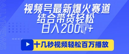 视频号最新爆火ai民国美女视频，轻松百万播放，结合带货日入数张-温暖资源库