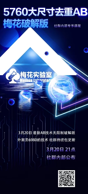 视频号连怼玩法-5760大尺寸去重AB技术-梅花实验室社群专享-温暖资源库