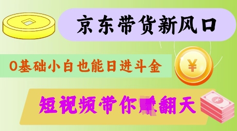 最新京东短视频带货代运营秘籍，轻松躺挣【揭秘】-温暖资源库